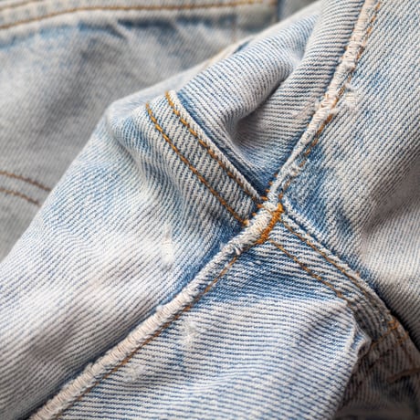 80s made in USA Levi's 501 bleach denim pants