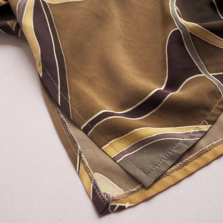 vintage abstract oversized blouse