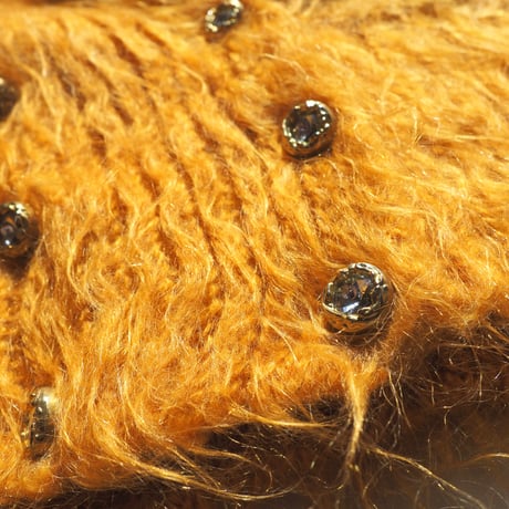80s made in France mohair cardigan