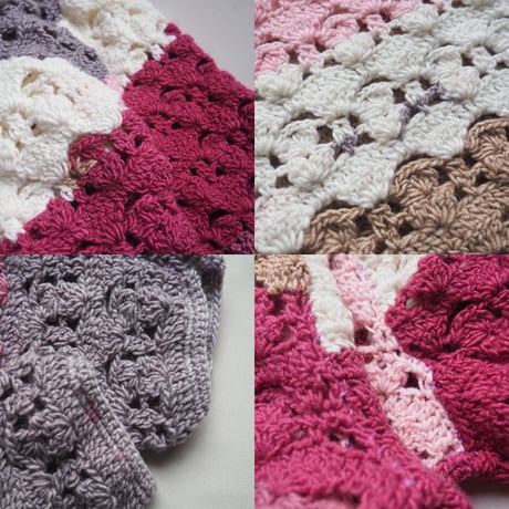vintage crochet switching hand knit cardigan