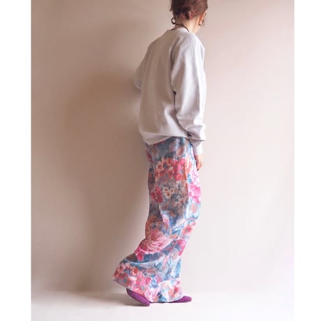 ”Jonathan Logan" floral easy wide pants