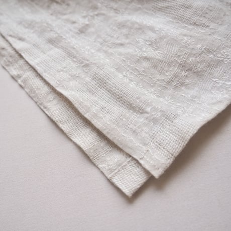 vintage folk linen sleeveless maxi dress