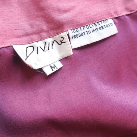 vintage Divine bordeaux satin wrap maxi skirt