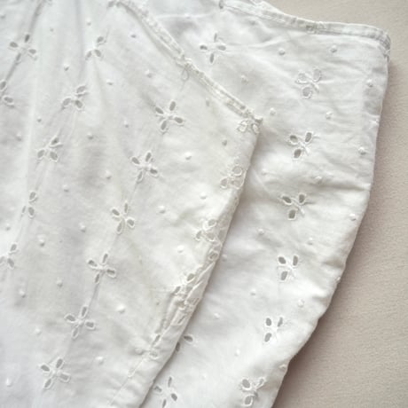1900〜1920s antique eyelet lace corset cover
