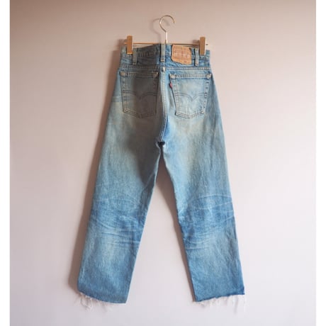 80s made in USA Levi's 505-0217 cutoff denim