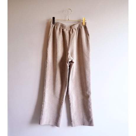 "Alfred dunner" beige corduroy easy pants