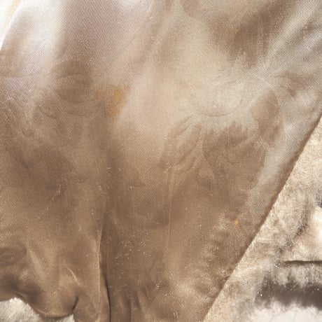 60s "REGINA GLENARA by GLENOIT" faux fur shawl