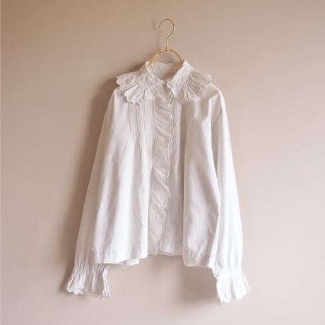 1900s〜 edwardian ruffle night blouse