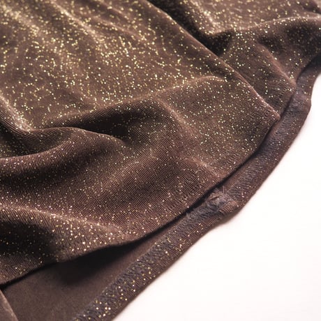 "Byer too! California" elastic glitter sleeveless maxi dress