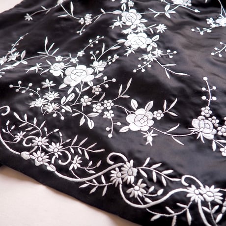 "Brownstone Studio" floral embroidered jacket