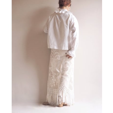1900s〜 edwardian ruffle night blouse