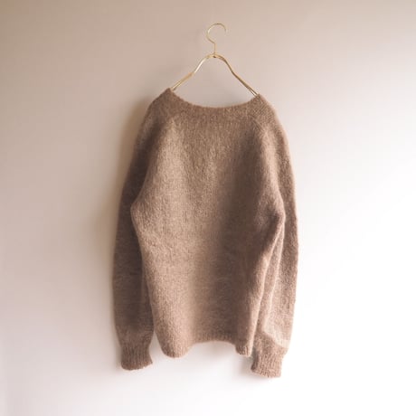 60〜70s made in Italy wool fuzzy sweater