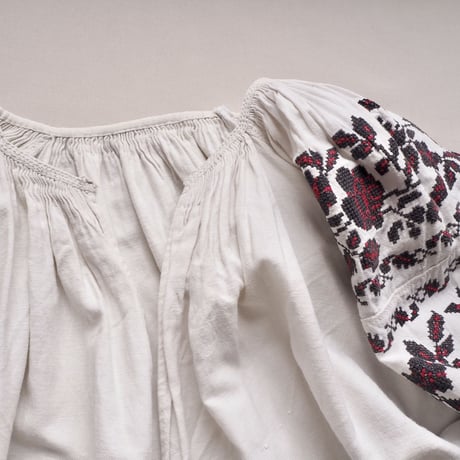 vintage ukrainian embroidered blouse