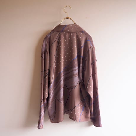 "P.g.Ruggesi" abstract ruffle blouse