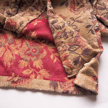"Sag Harbor" floral tapestry jacket