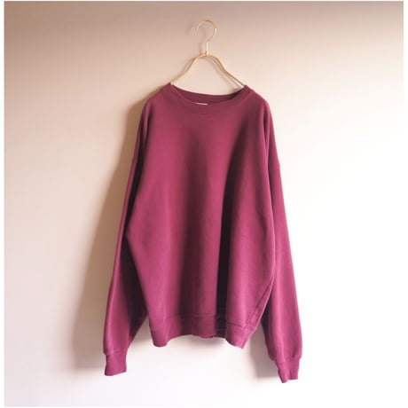 used "Hanes" bordeaux plain sweat