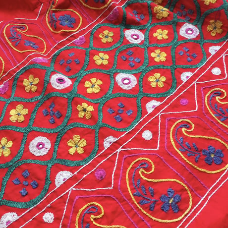 vintage embroidered banjara skirt
