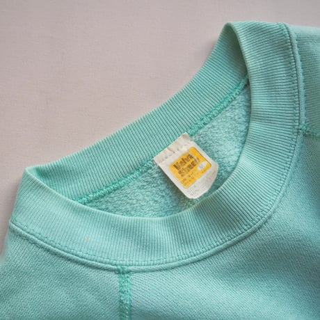 80s "Velva Sheen" mickey print sweat  (mint)