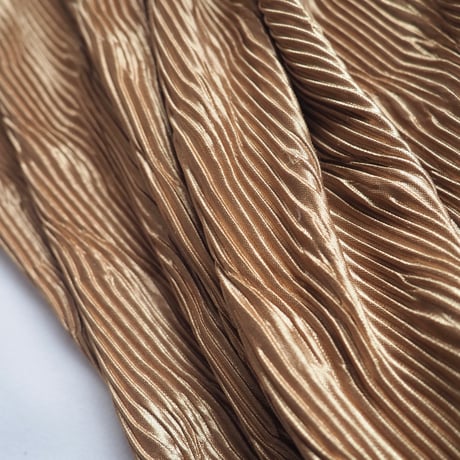 made in USA micro pleated maxi skirt