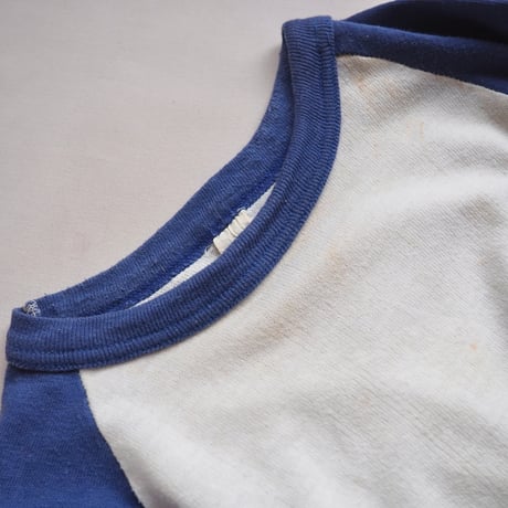 80〜90s numbering print raglan tee
