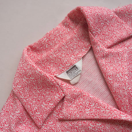 60〜70s "Montgomery Ward" knit s/s jacket