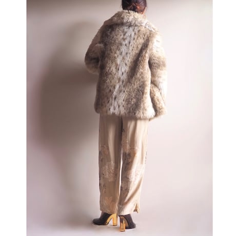 "Citron Santa Monica" floral silk pants (BE)