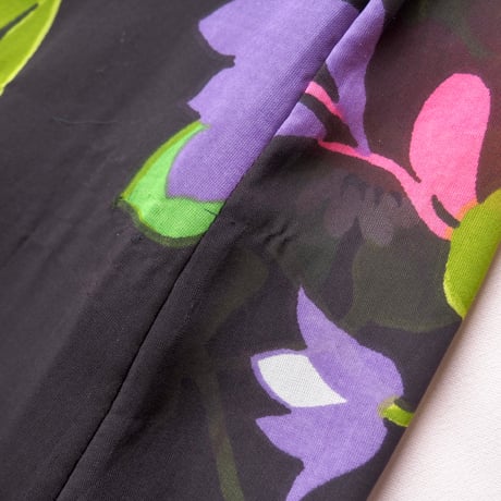 70s "Emiliana Wendel" floral sheer maxi dress