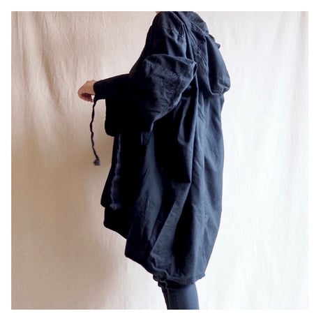 vintage czech army snow parka (over dyed)