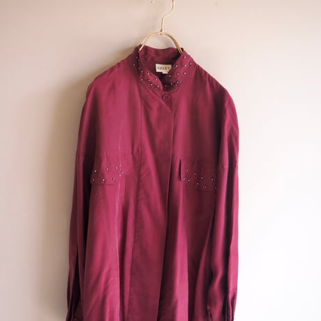 "APART IMPRESSIONS" silk 100% blouse & pants set