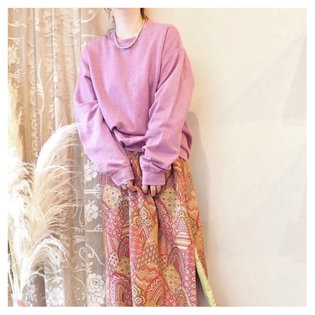 "GILDAN" smoky pink plain sweat