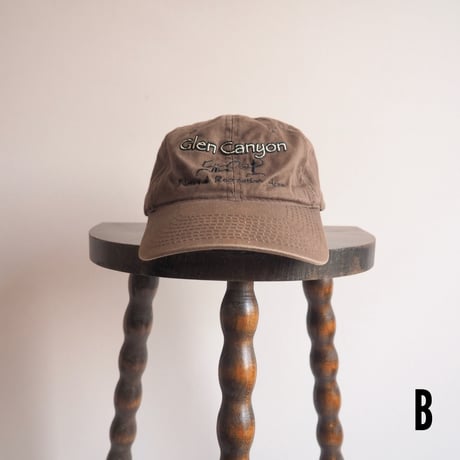 80〜90s embroidered logo cap