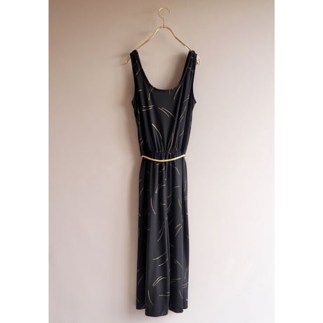 "bohly" abstract sleeveless rompers