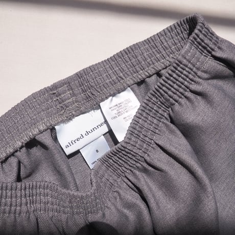 "alfred dunner" grey easy pants