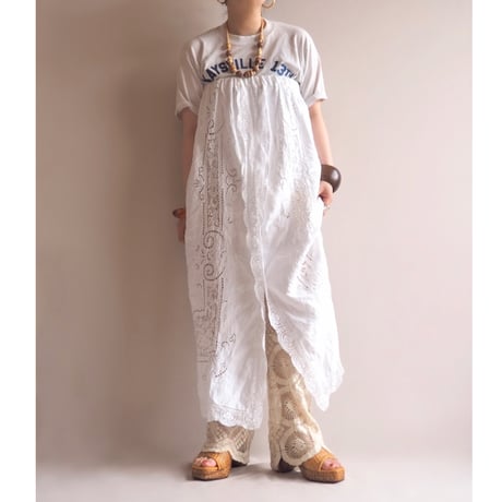 original remake lace maxi skirt