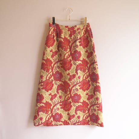 70s "Nelly De Grab" tapestry maxi skirt
