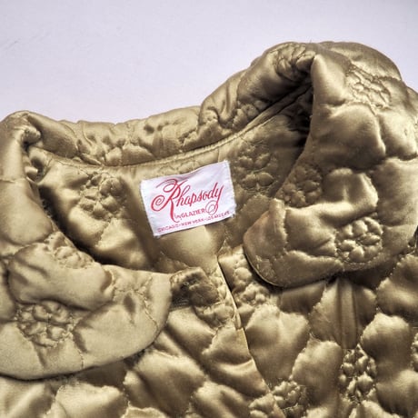 60s "Rhapsody by GLAZIER" quilted coat