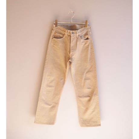 90s made in USA Levi's 501 beige denim pants