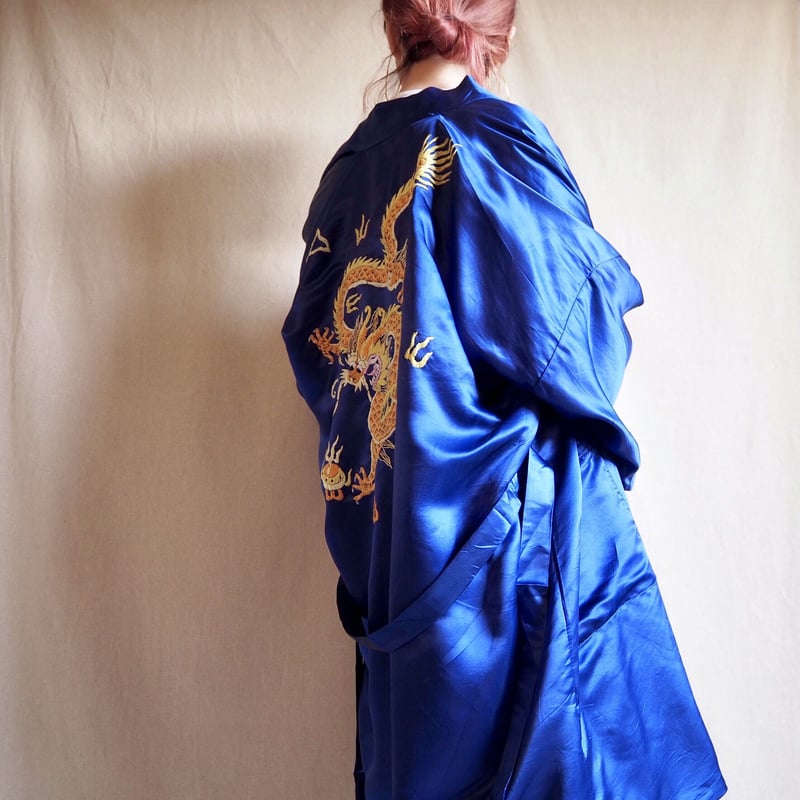 deadstock chinese silk embroidered robe | Nia  