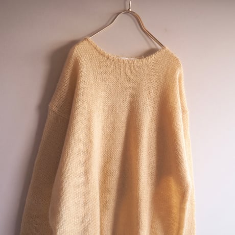 "Cape Isle Knitters" oversized mohair sweater