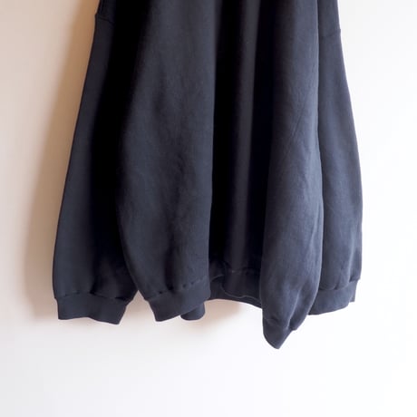 90s "Tultex" black oversized plain sweat