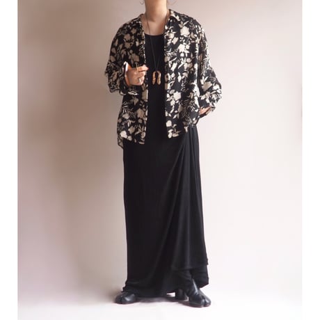 90s "Ronni Nicole" elastic sleeveless maxi dress