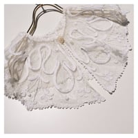 antique cornely lace big collar