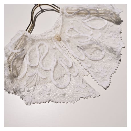 antique cornely lace big collar