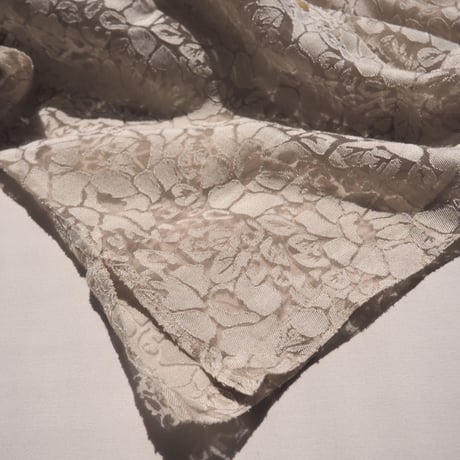 "Notations" floral sheer blouse