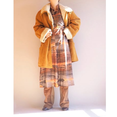 made in New Zealand "BONZ" mouton coat