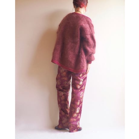 vintage mohair design cardigan
