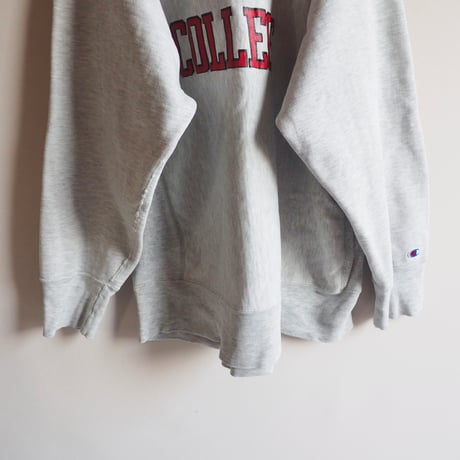 80s "Champion" reverse weave college sweatshirt