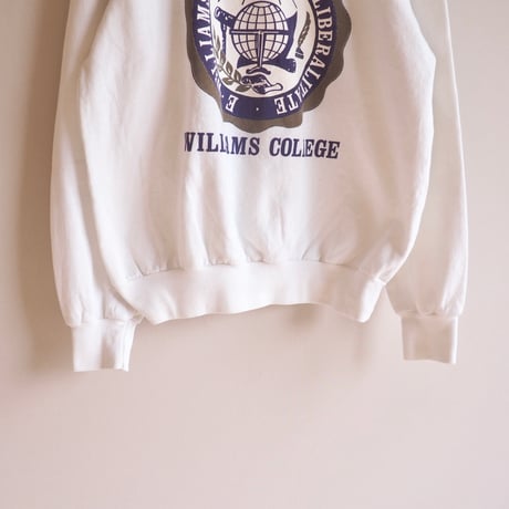 80〜90s college print sweat