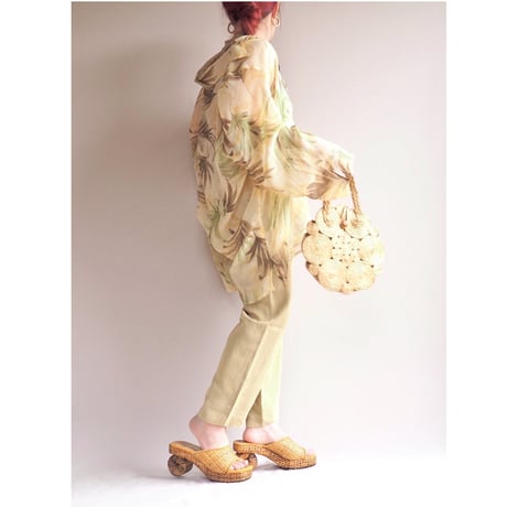 "Penny Black" beige tapered pants