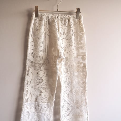 original remake patchwork lace pants (B)